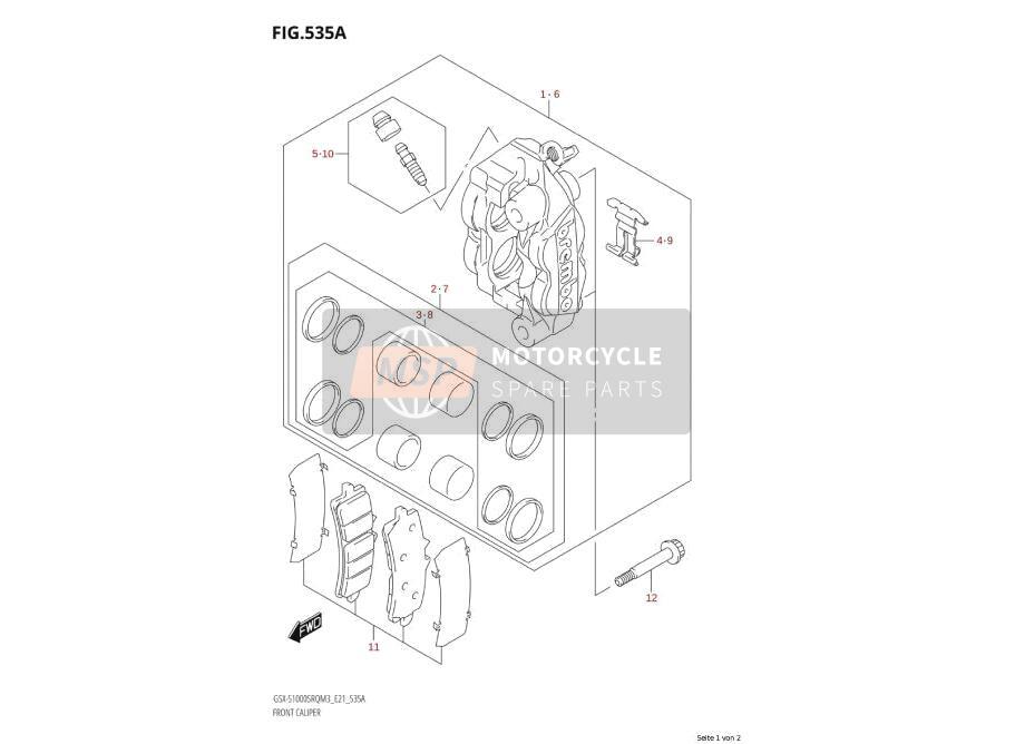 Bremssattel Vorn