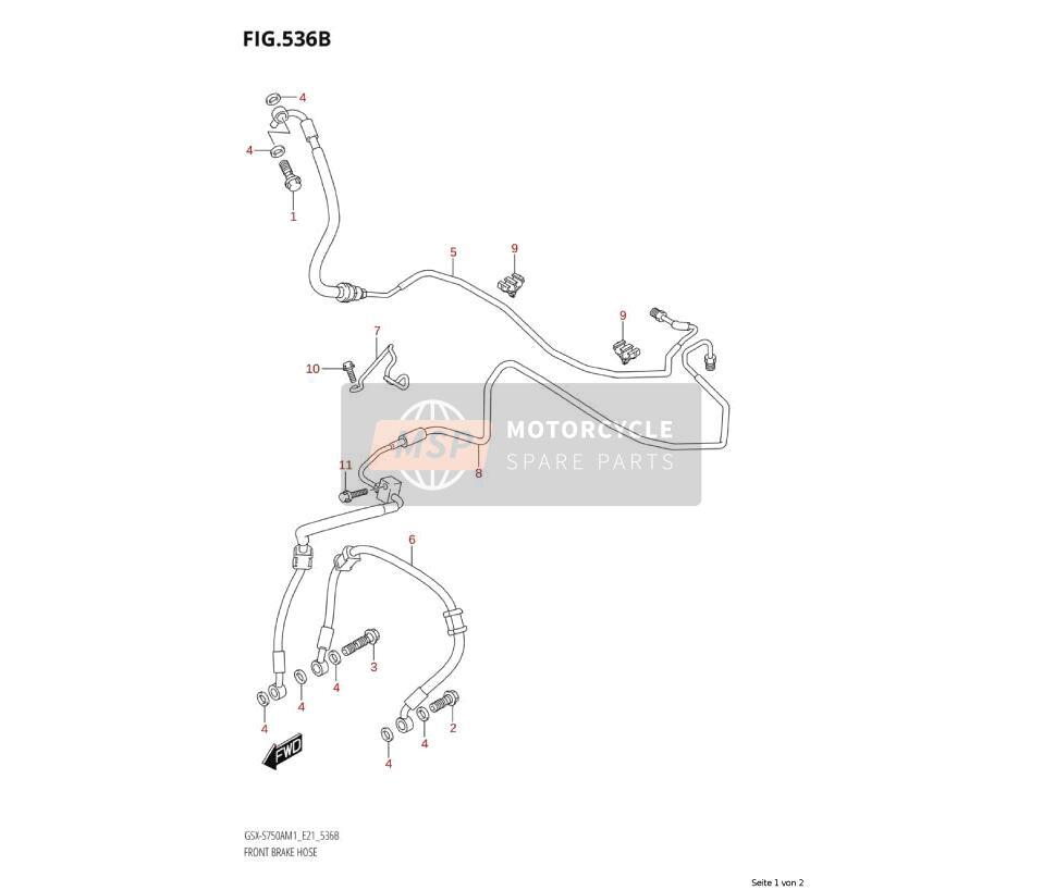 0940307344, Clip, Suzuki, 0