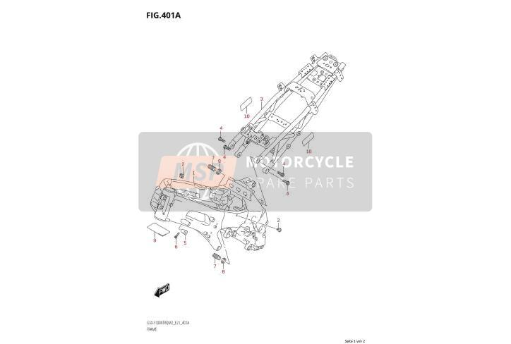 9447422D00, Plaat, Suzuki, 1