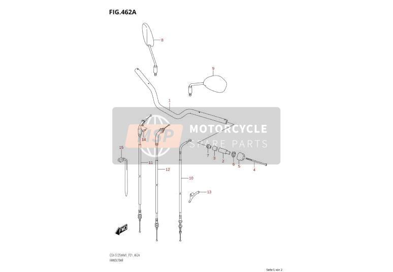 5650034J90, Mirror Assy, Rear View Rh, Suzuki, 0