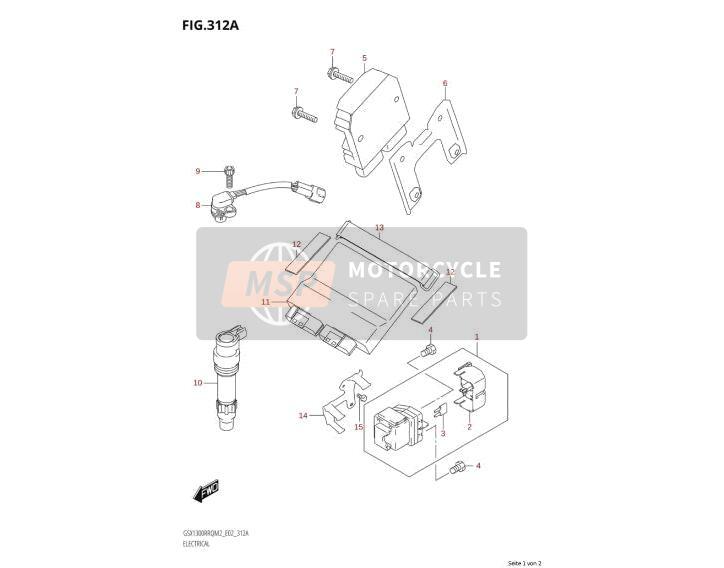 3365207D00, Supporto Batteria 80X80X2, Suzuki, 2
