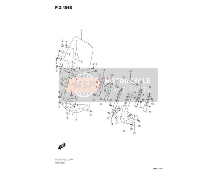 4842106L10, Brace,Windscreen Rh, Suzuki, 0