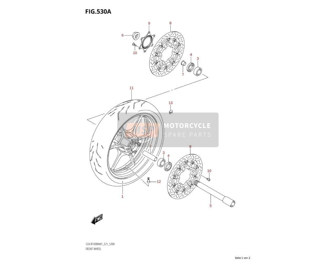 5473135F10, Entretoise, Suzuki, 1