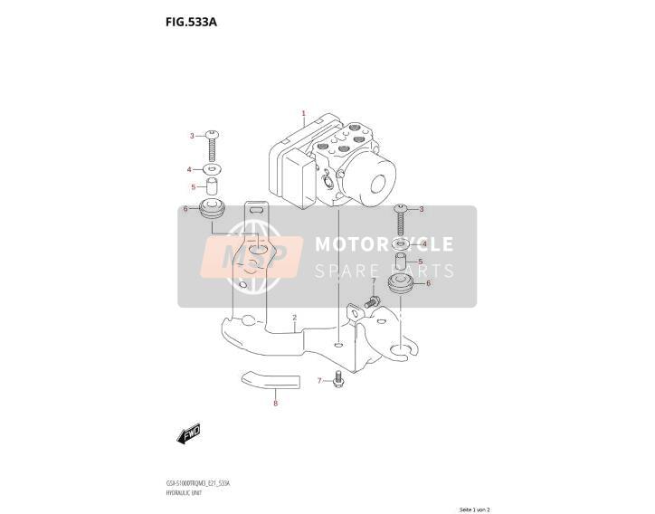 Hydraulische Eenheid ABS