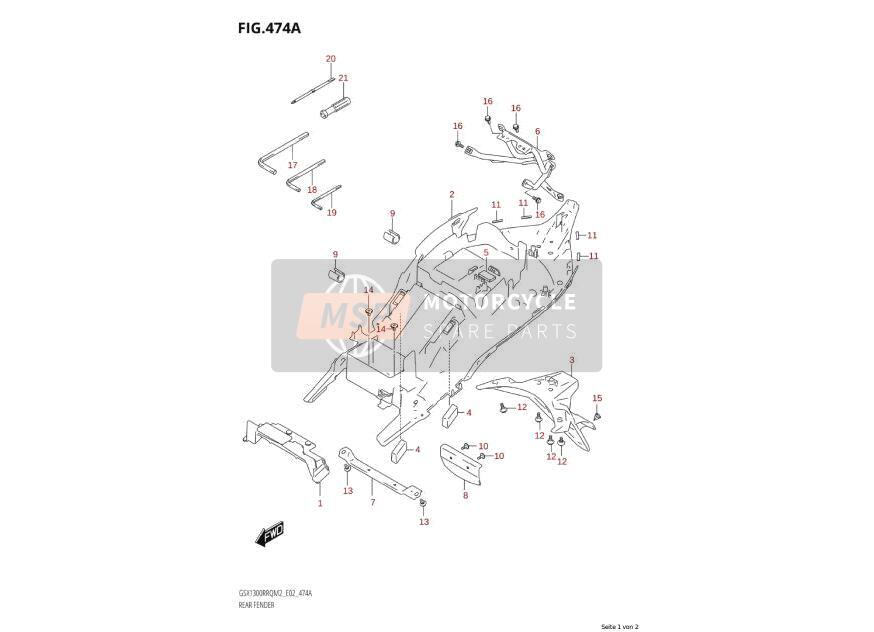 9447935F00, Klemmring, Suzuki, 2