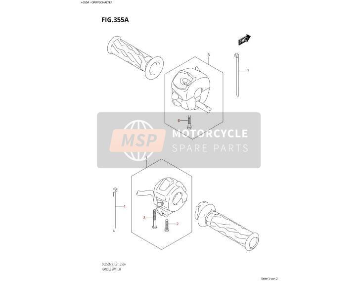 3740028K01, Switch Assy,Handle,L, Suzuki, 0