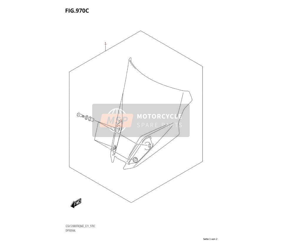 Windschild Optional