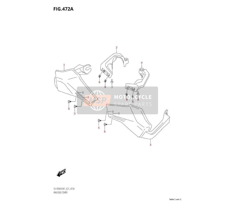 5734206L00, Bracket,Knuckle Afdekking Rh, Suzuki, 0