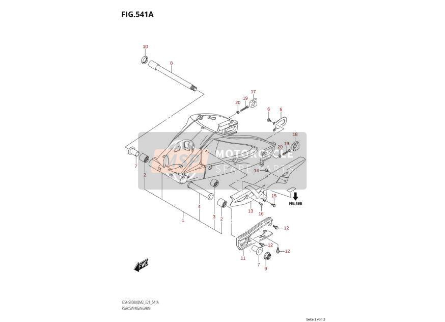 Bras oscillant
