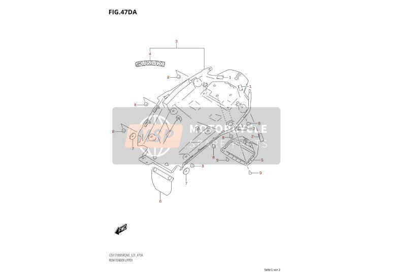 4812814FA0, Cushion(10X24X1), Suzuki, 2