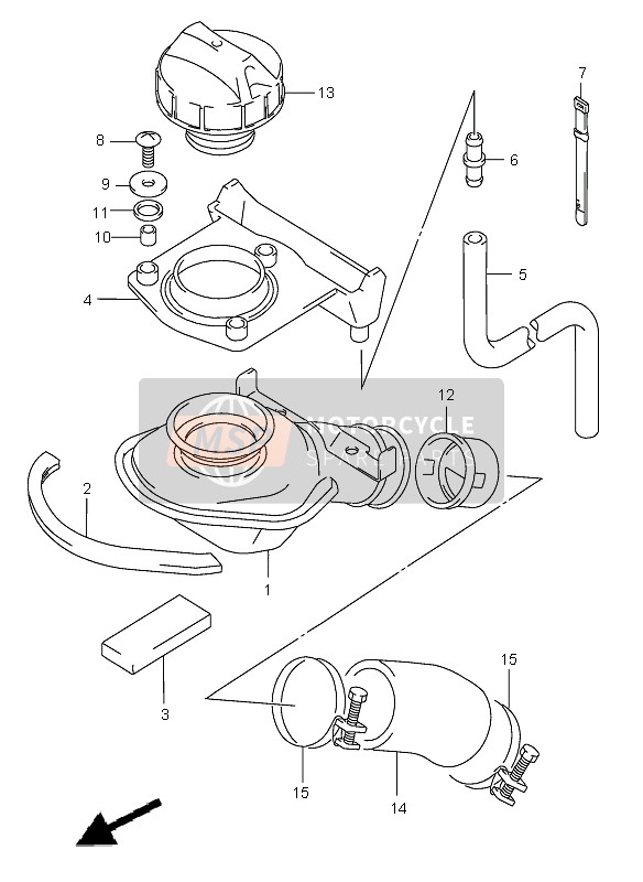 021420516B, Locking Screw, Suzuki, 2