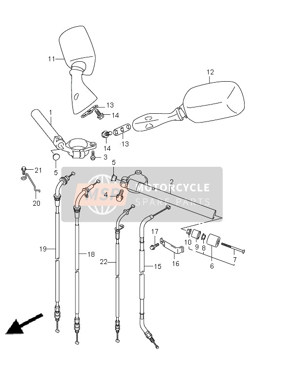 015470630B, Boulon De Palier, Suzuki, 1