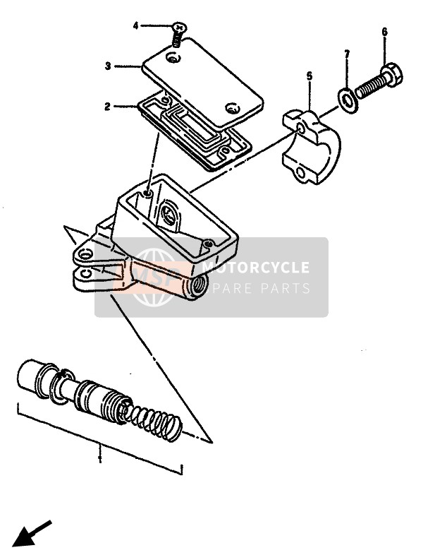 5960045860, .Piston/cup Set, Suzuki, 9