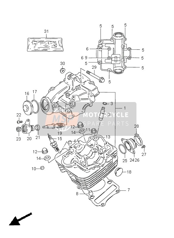 1115145000, Amortisseur, Suzuki, 2