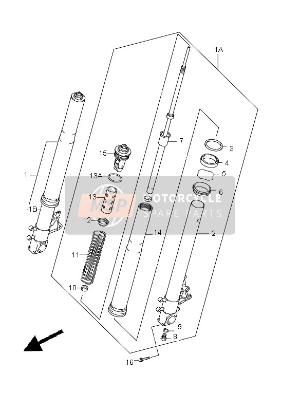 5111040F01, Tube Inner,R, Suzuki, 0