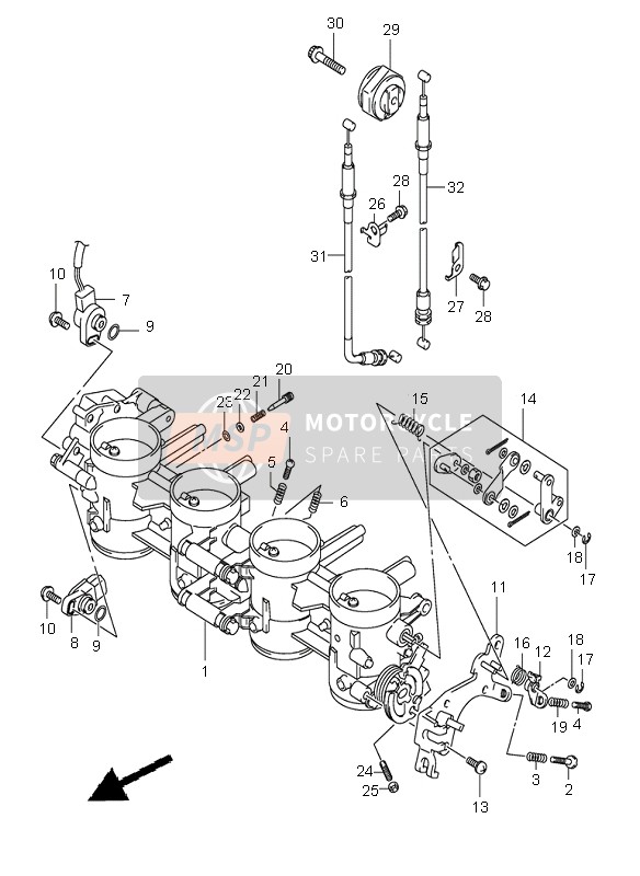 1342335F00, Screw, Stop, Suzuki, 1