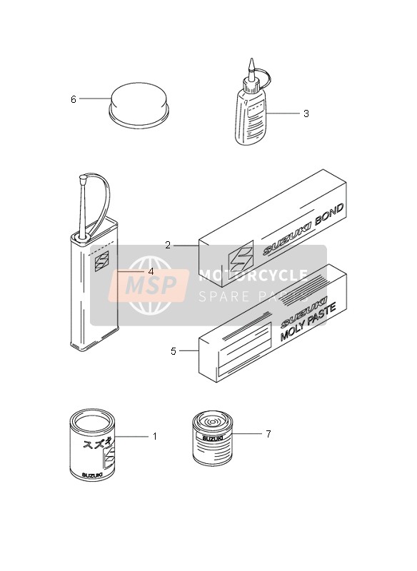 Suzuki GN125E 1999 Optional for a 1999 Suzuki GN125E