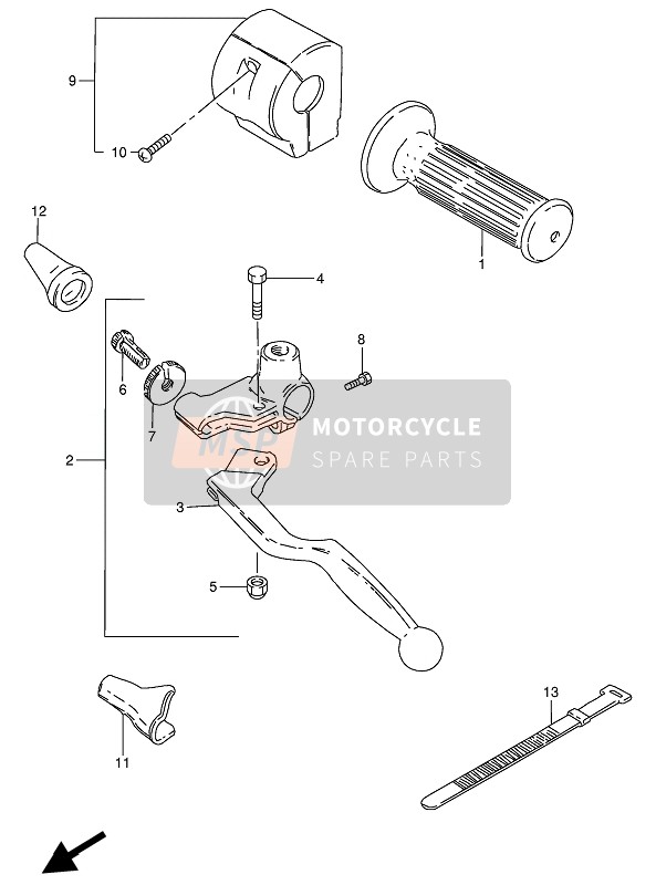 5743149110, Tornillo Llave De Luces Izqu, Suzuki, 0