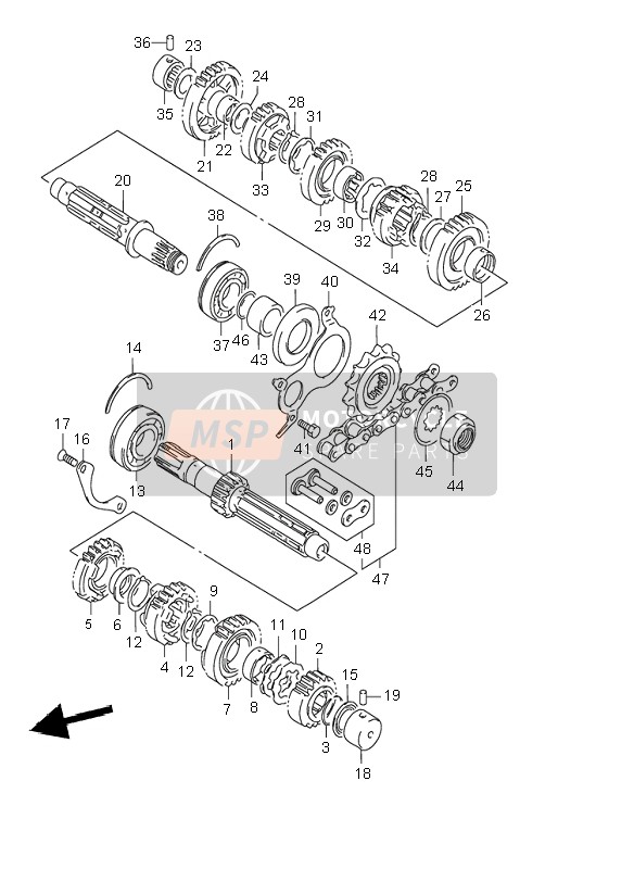 0928334005, Oliekeerring, Suzuki, 3