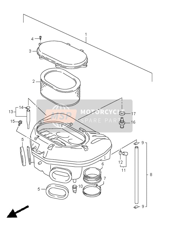 1378033E01, Filter, Suzuki, 2