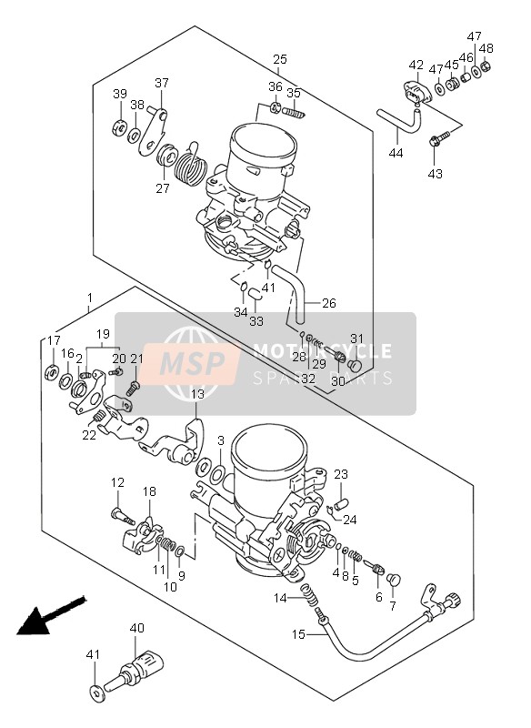 1329529901, O Ring,Pilot Lucht Screw, Suzuki, 3