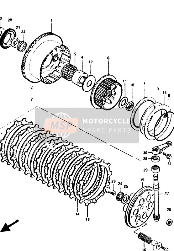 1632149000, Gear, Oil Pump Drive (NT:34), Suzuki, 1