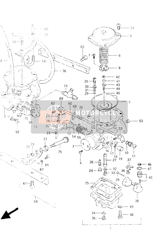 Suzuki GSX400(E)(S) 1985 Carburettor for a 1985 Suzuki GSX400(E)(S)