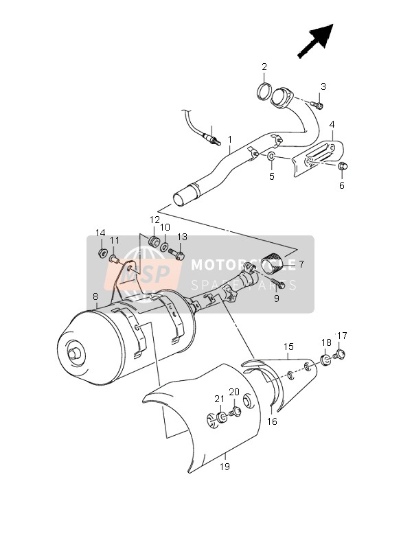 1478113G00, Schild,Uitlaat, Suzuki, 1