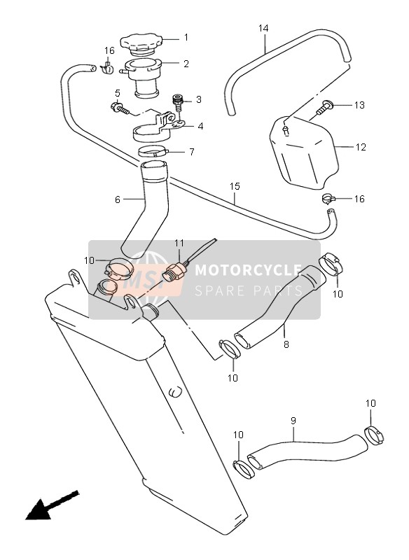 1791148E00, Tank, Reservoir, Suzuki, 0