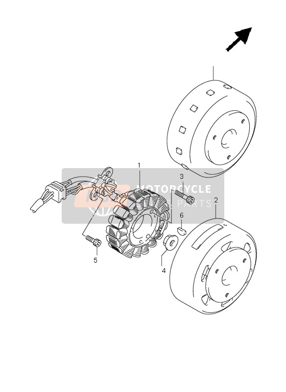 3210113G10, Ringwikkeling, Suzuki, 0