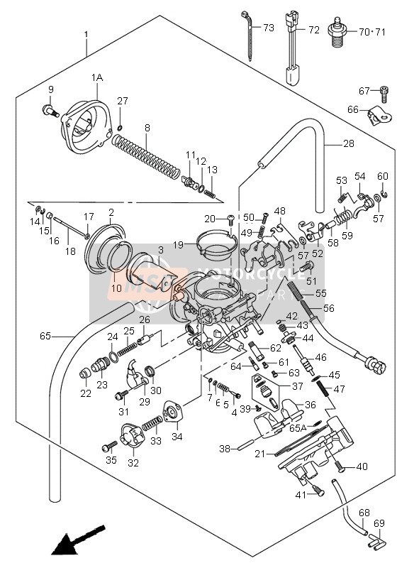 1337020F01, Valve,Needle, Suzuki, 1