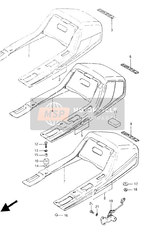 4514944400, Cushion, Rubber, Suzuki, 0