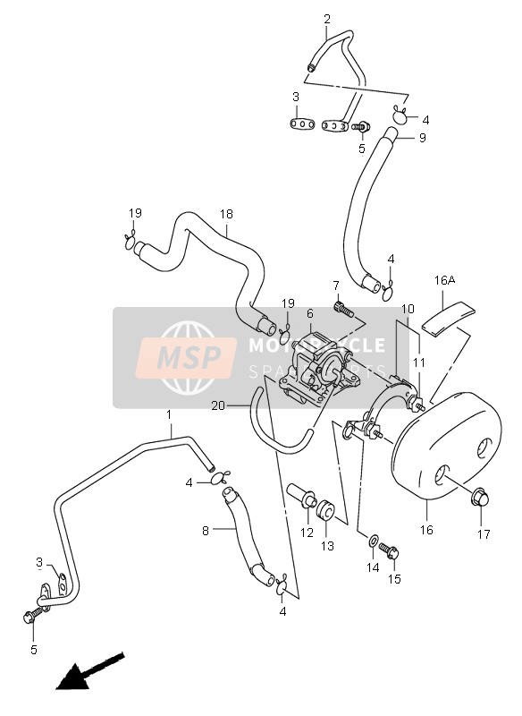 1778841F01, Bolt,2ND Air Co, Suzuki, 0