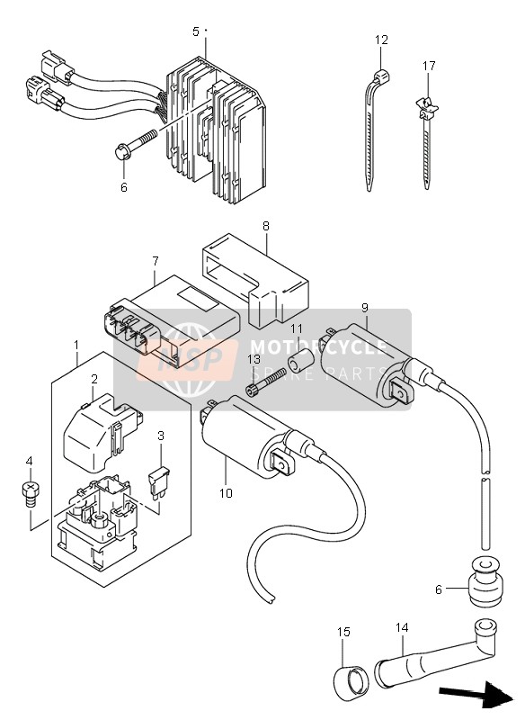 3341041F00, Coil Assy, Ignition, Suzuki, 0