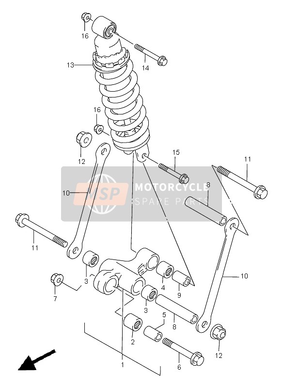 0910312037, Bolt (12X115), Suzuki, 1