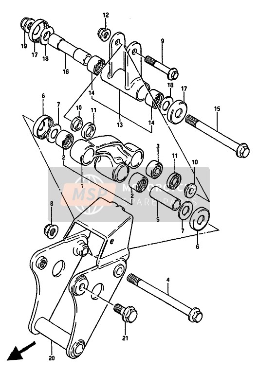 6126241501, Copertura, Suzuki, 3