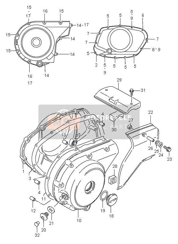 1135145C20, Cover, Generator, Suzuki, 0