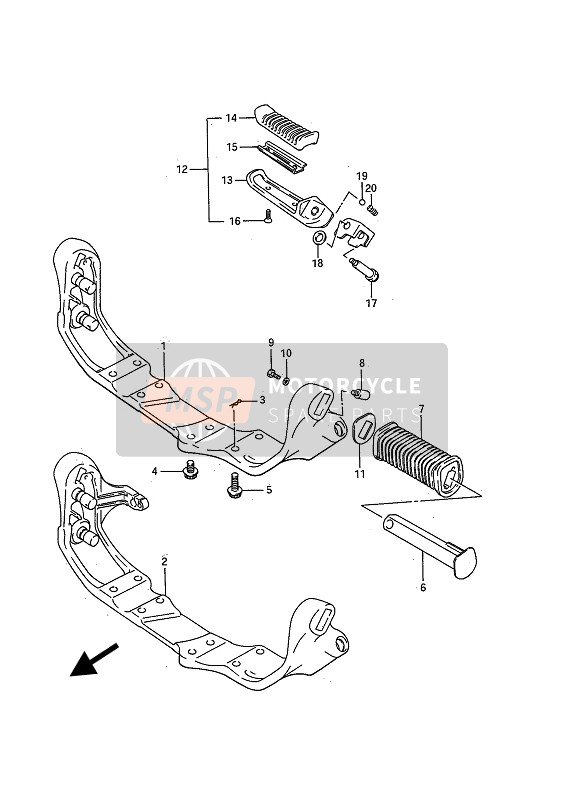 0832121057, Lock Washer, Suzuki, 1