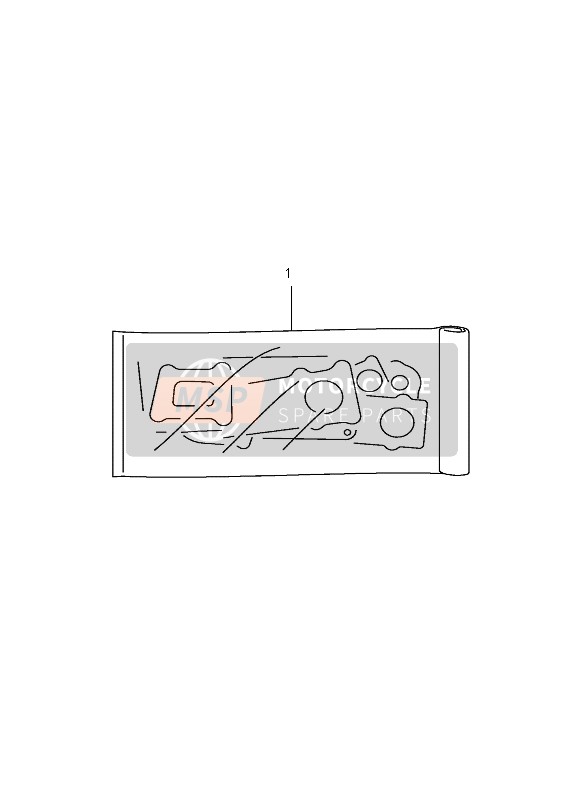 1124127A04, Gasket, Cylinder, Suzuki, 0