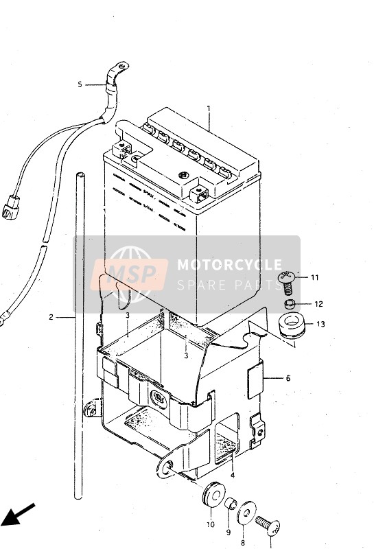 0214206207, Screw, Hook, Suzuki, 3