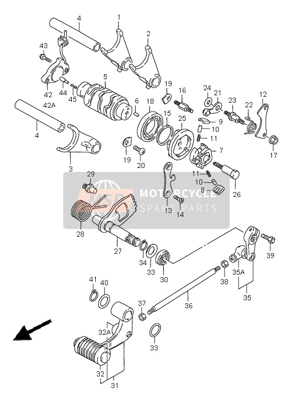 2533138A00, Lifter, Pawl, Suzuki, 1