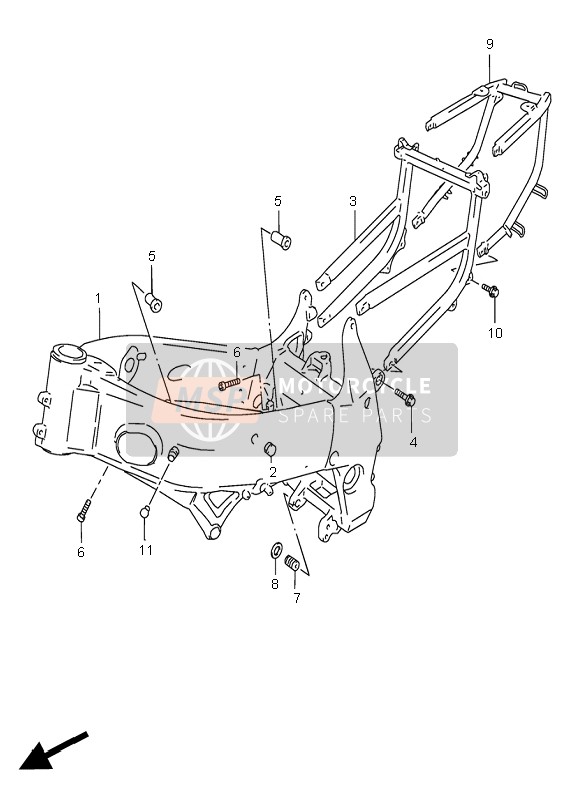 4192133E00, Bolt, Crankcase Adjust, Suzuki, 0