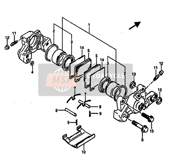 BREMSSATTEL HINTEN