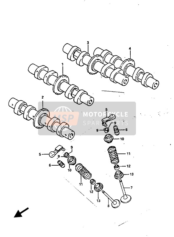 1293333201, Klepveerschotel, Suzuki, 2