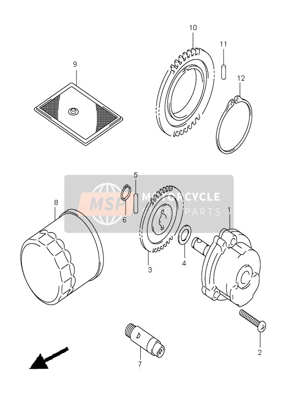 0833131509, Circlip, Suzuki, 1