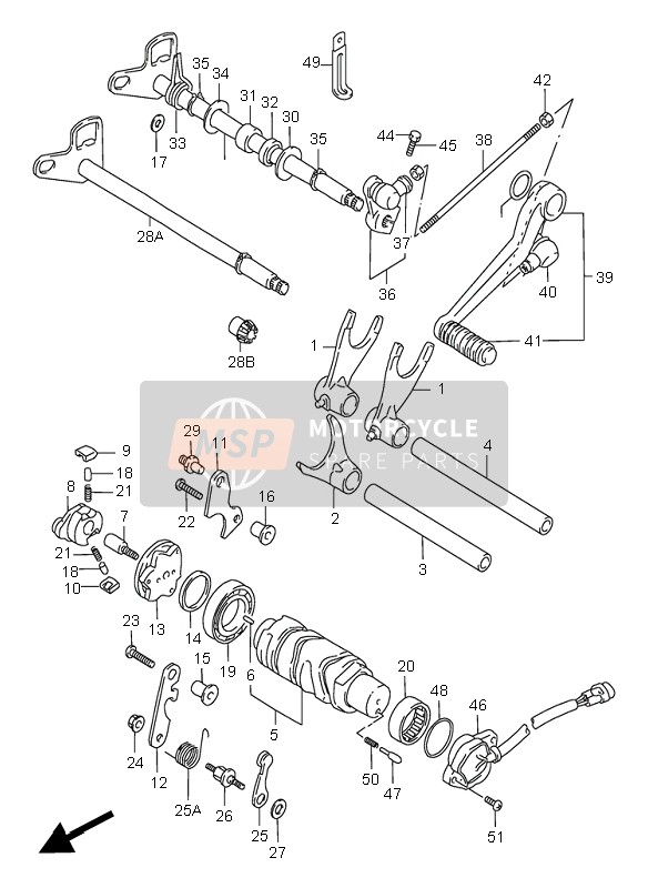 3773033E11, Base Assy,Gear, Suzuki, 1