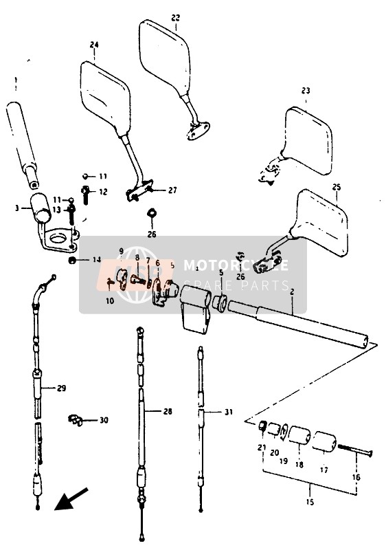 5820036A01, Cable,Clutch, Suzuki, 0