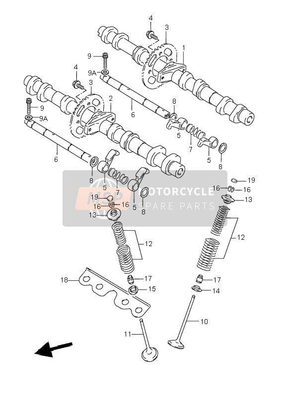 1293227A00, Ventilkeil, Suzuki, 4