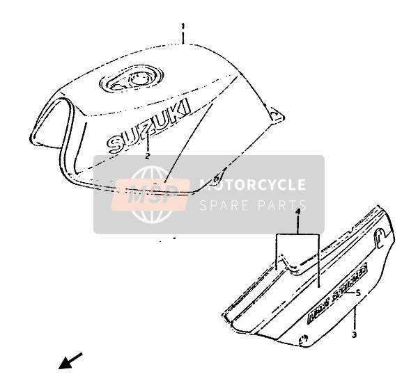 Fuel Tank & Frame Cover