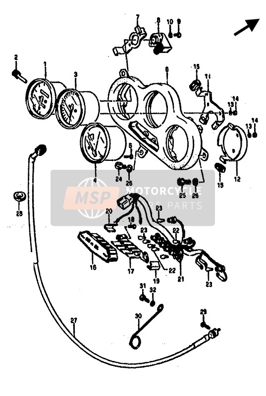 Speedometer & Tachometer